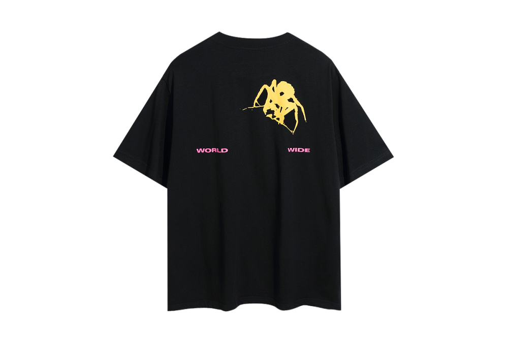 Sp5der T-Shirt Angel 6022 ANGEL BROWN/ ANGLE BLACK