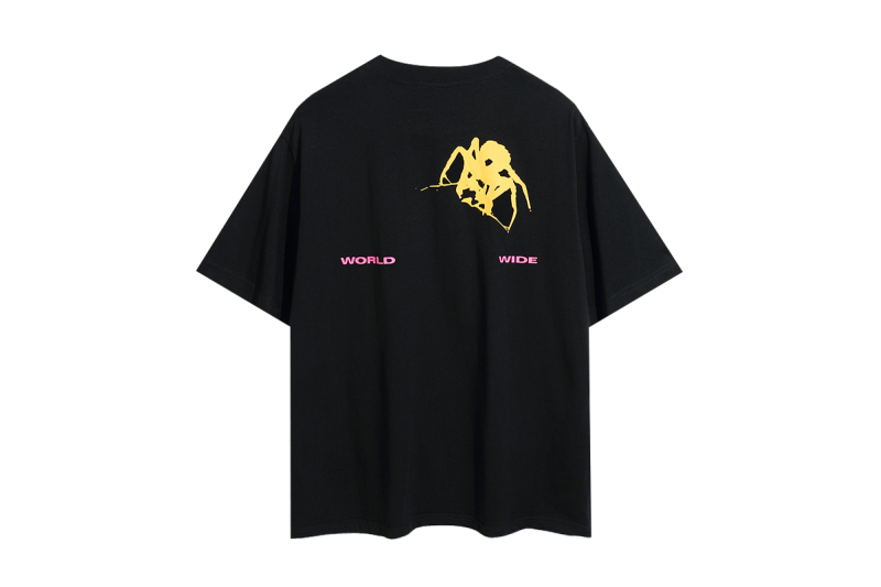 Sp5der T-Shirt Angel 6022 ANGEL BROWN/ ANGLE BLACK