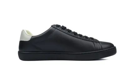 Gucci Ace Perforated Interlocking G Black 599147 AYO70 1069 02