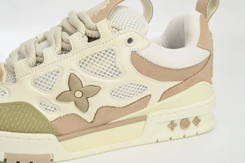 Louis Vuitton LV Skate Sneaker Beige White 1AARQH