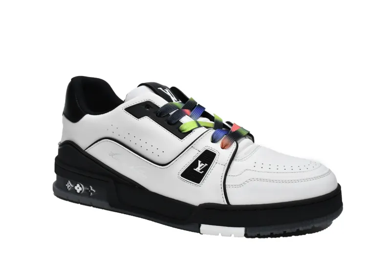 Louis Vuitton LV Trainer Black White 1A9ADA
