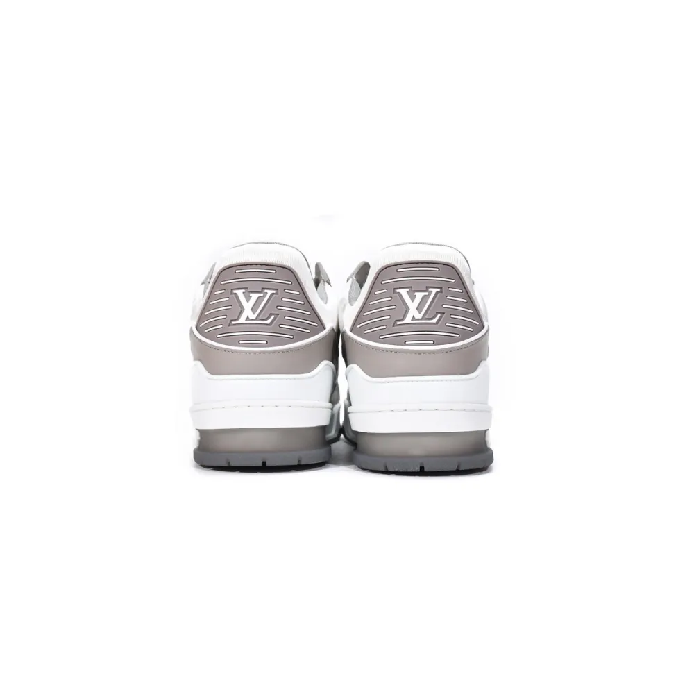Louis Vuitton LV Trainer Grey White 1A8KBA