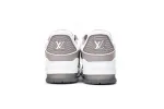 Louis Vuitton LV Trainer Grey White 1A8KBA