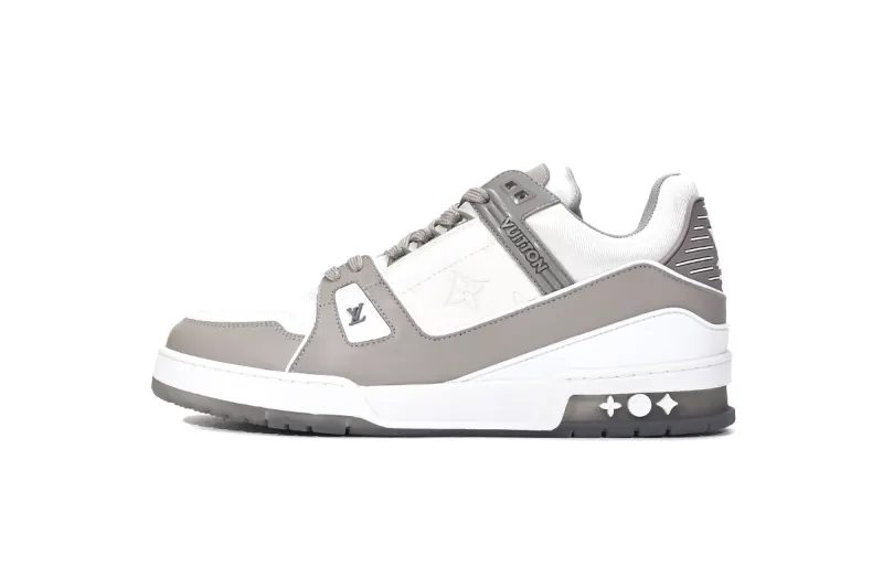 Louis Vuitton LV Trainer Grey White 1A8KBA