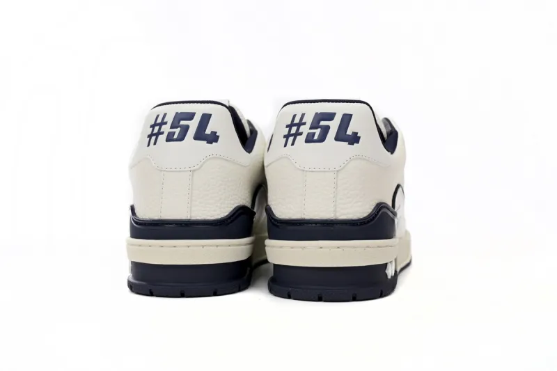 Louis Vuitton LV Trainer Marine White 1ABFAF