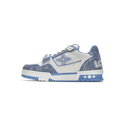 Louis Vuitton LV Trainer Monogram Denim 1A9ZIH/1A9ZI6 01