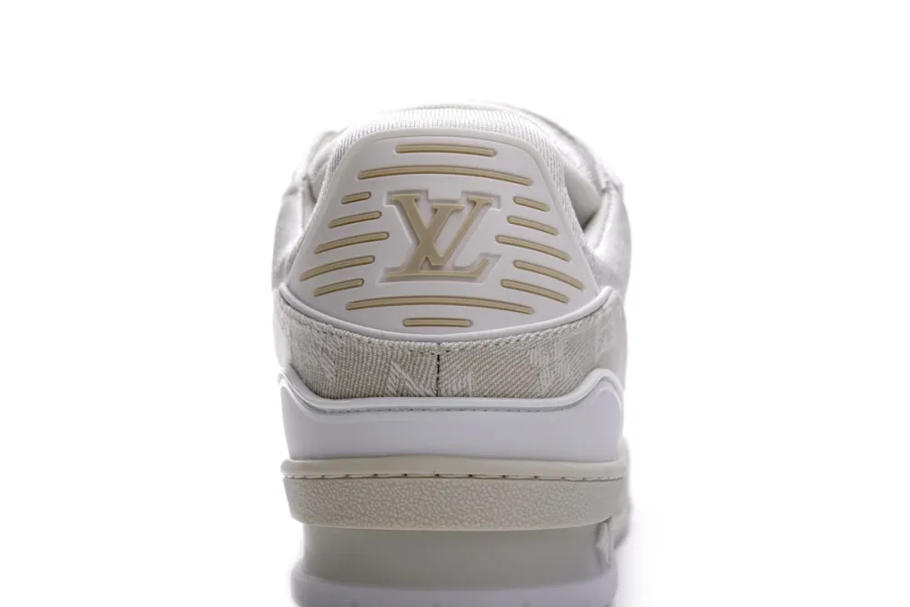 Louis Vuitton LV Trainer White Denim MS0241
