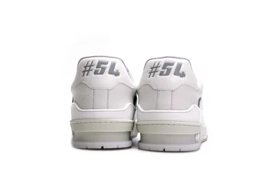 Louis Vuitton LV Trainer White Grey Signature 1A8WAY 02