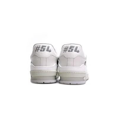 Louis Vuitton LV Trainer White Grey Signature 1A8WAY 02