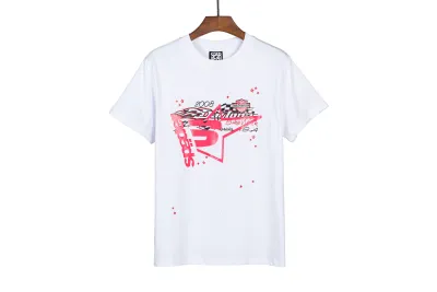 Sp5der T-Shirt 2507 BLACK/WHITE/BEIGE 01