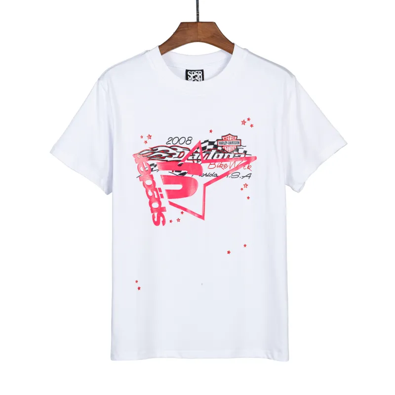 Sp5der T-Shirt 2507 BLACK/WHITE/BEIGE