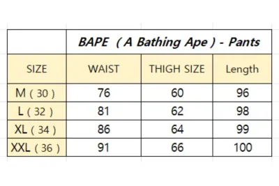 BAPE Sport Pattern Sweat Pants 02