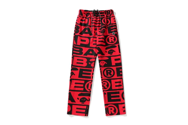 BAPE Sport Pattern Sweat Pants