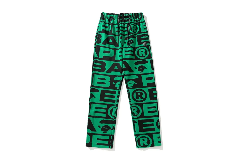 BAPE Sport Pattern Sweat Pants