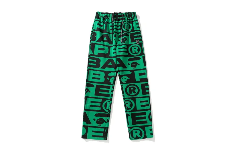 BAPE Sport Pattern Sweat Pants