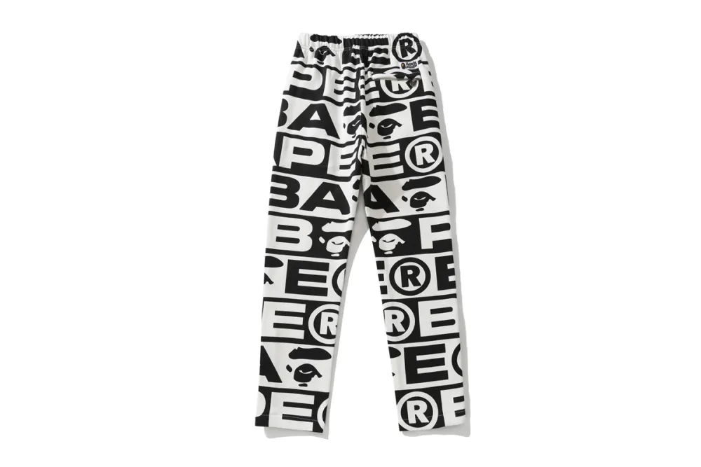 BAPE Sport Pattern Sweat Pants
