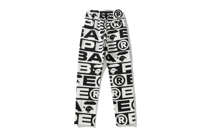 BAPE Sport Pattern Sweat Pants