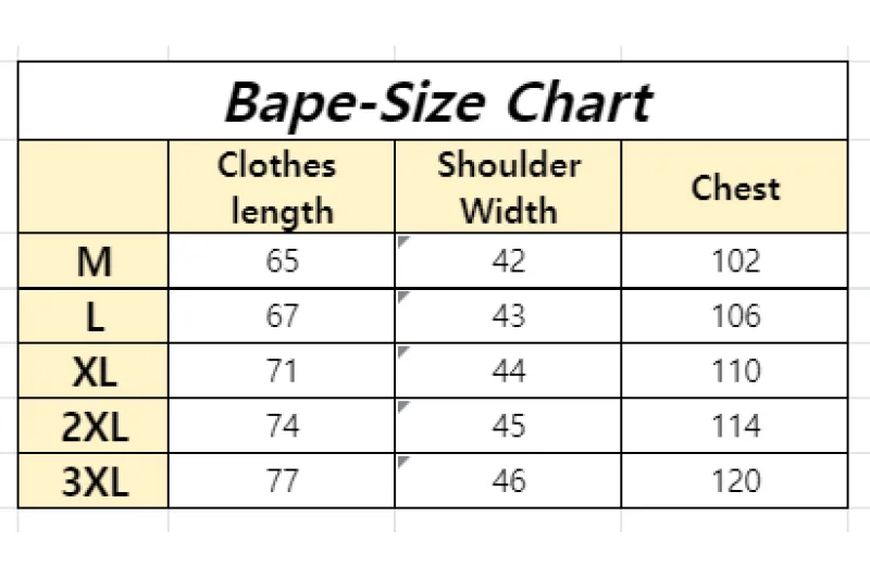 Bape T-Shirt 1872