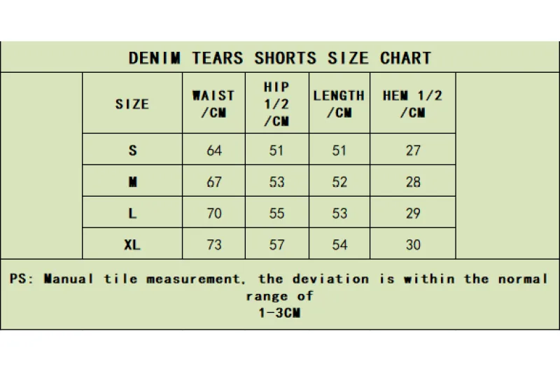 Denim Tears The Cotton Wreath Shorts