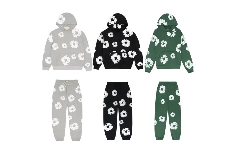 Denim Tears the Cotton Wreath Tracksuit