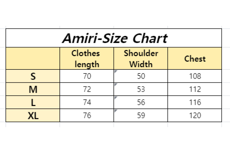 Amiri T-Shirt 7117