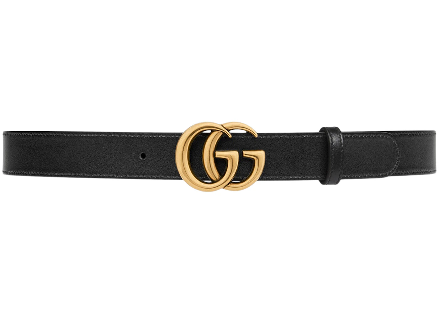 Gucci GG Marmont Reversible Belt GG Supreme Beige/Ebony/Black