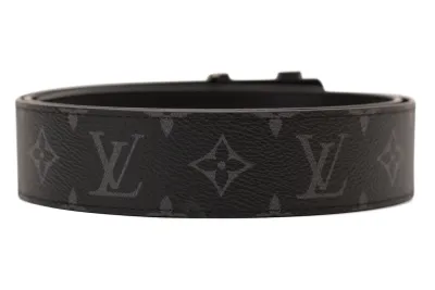 Louis Vuitton LV Initiales Belt Monogram Eclipse Black/Gray 02