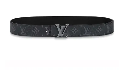Louis Vuitton LV Initiales 35mm Reversible Belt Monogram Eclipse 01