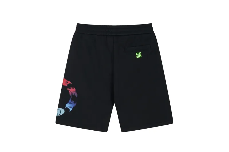 Givenchy Colorful Logo Shorts