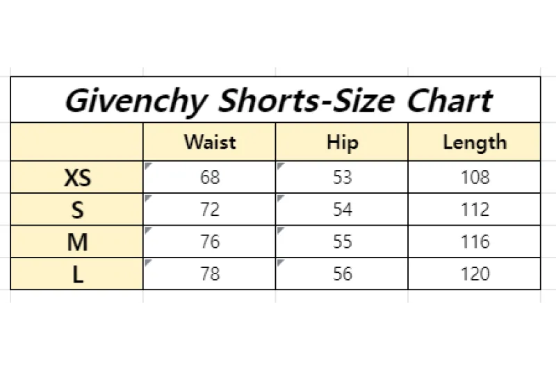 Givenchy 4G Shorts