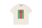 Gucci Red Green Printed T-Shirt