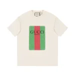 Gucci Red Green Printed T-Shirt