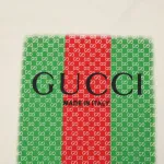 Gucci Red Green Printed T-Shirt