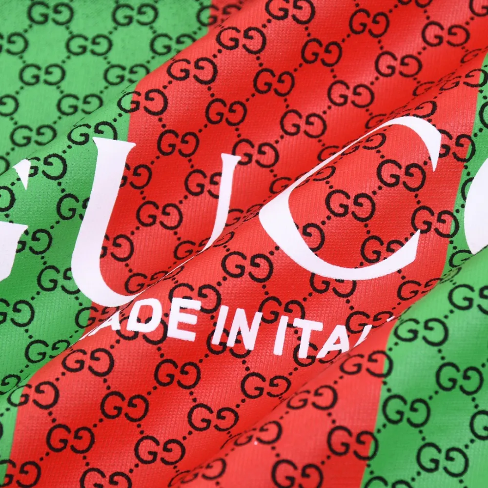 Gucci Red Green Printed T-Shirt