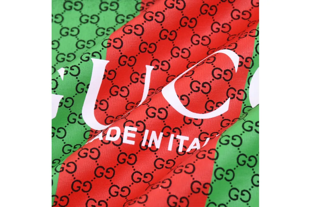 Gucci Red Green Printed T-Shirt