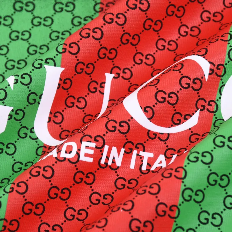 Gucci Red Green Printed T-Shirt
