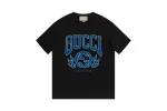 Gucci T-Shirt with Blue Logo