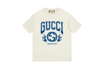 Gucci T-Shirt with Blue Logo