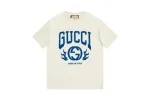 Gucci T-Shirt with Blue Logo