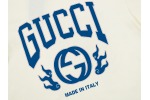 Gucci T-Shirt with Blue Logo
