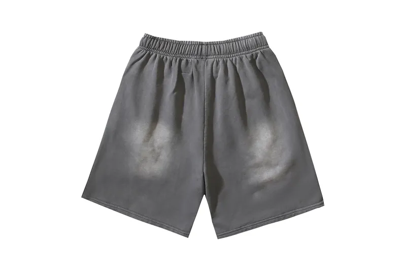 Hellstar Flame Shorts Pink/Grey/Black