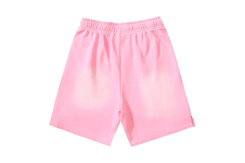 Hellstar Flame Shorts Pink/Grey/Black