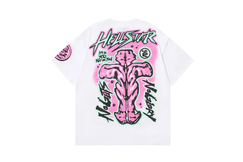Hellstar No Guts No Glory T-Shirt White