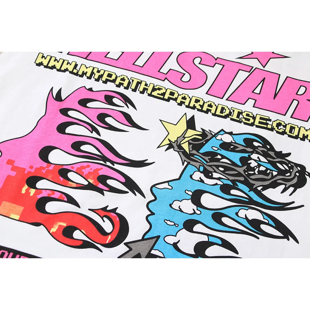 Hellstar Pixel T-Shirt White