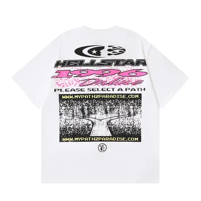 Hellstar Pixel T-Shirt White 02