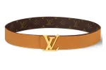 Louis Vuitton LV Initiales 40mm Reversible Belt Brown Monogram