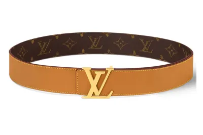Louis Vuitton LV Initiales 40mm Reversible Belt Brown Monogram 02