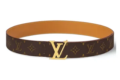 Louis Vuitton LV Initiales 40mm Reversible Belt Brown Monogram 01