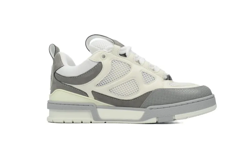 Louis Vuitton LV Skate Sneaker White Grey 1ACQP4