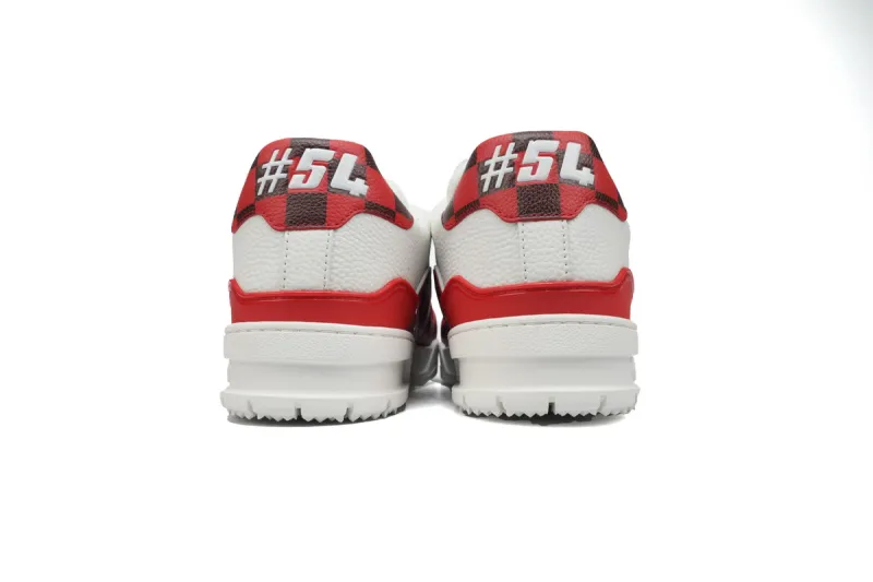 Louis Vuitton LV Trainer Golf Red Damier